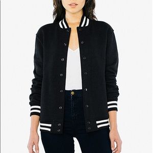 American Apparel Unisex Varsity Jacket